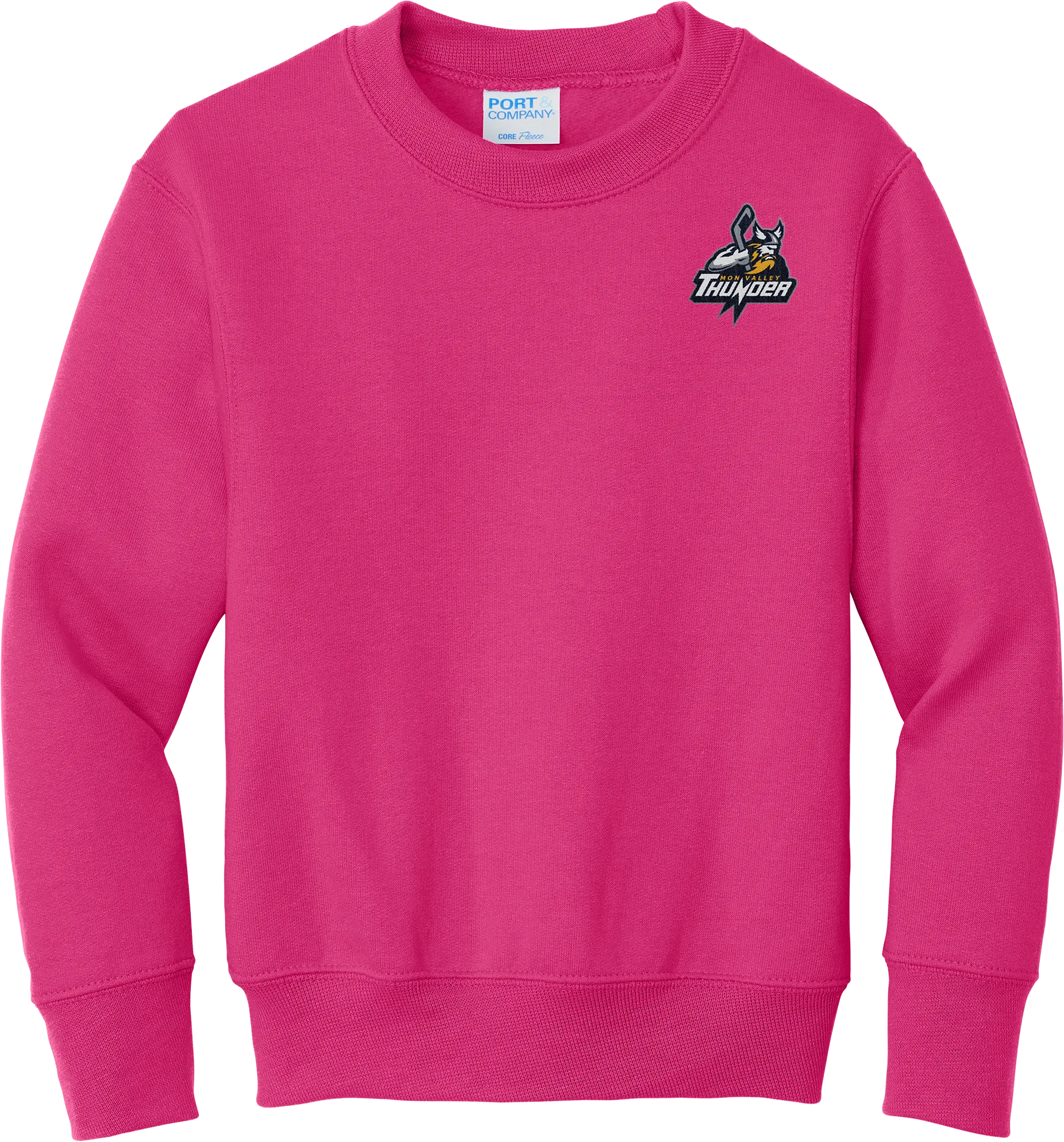 Mon Valley Thunder Youth Core Fleece Crewneck Sweatshirt