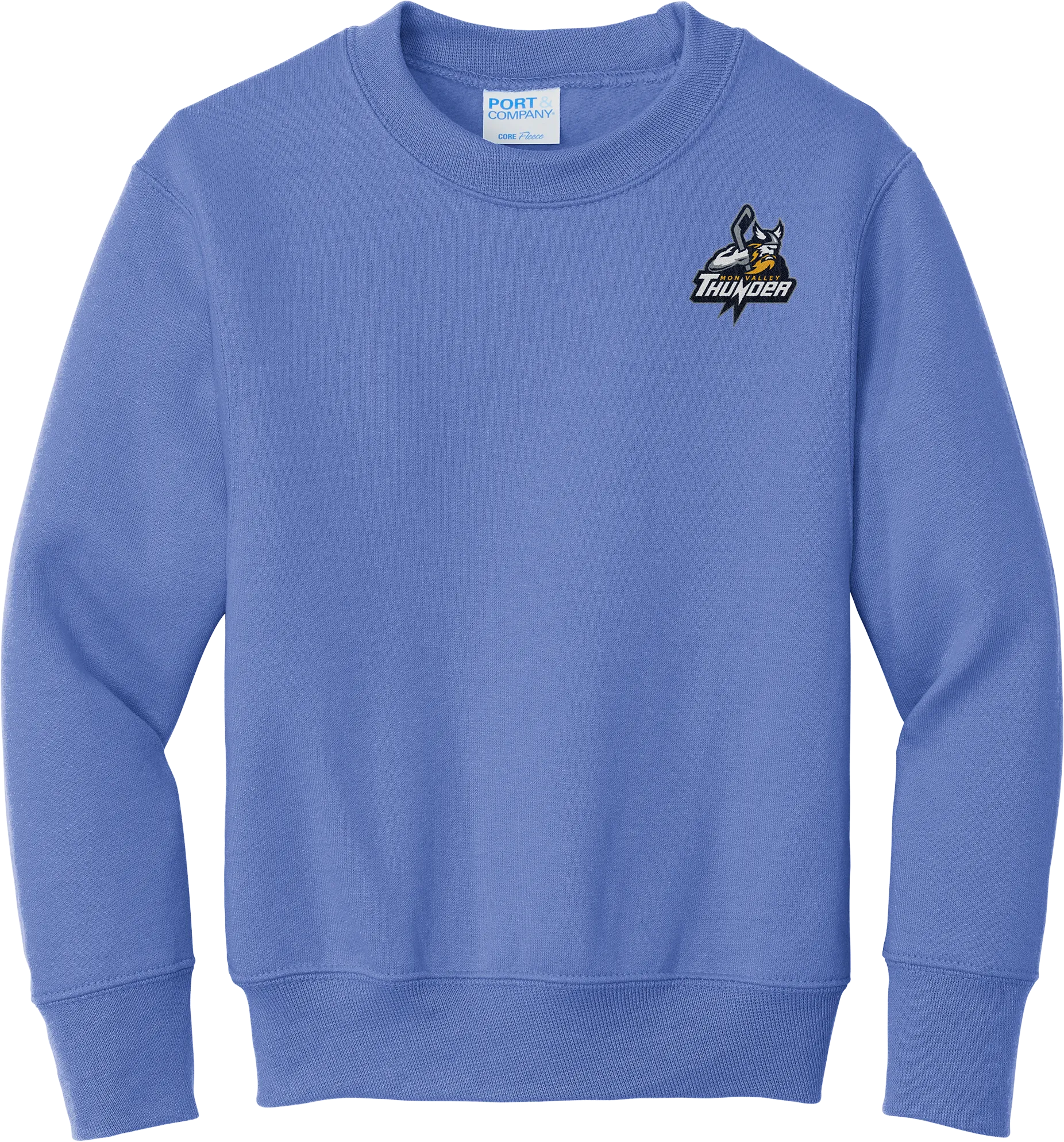Mon Valley Thunder Youth Core Fleece Crewneck Sweatshirt