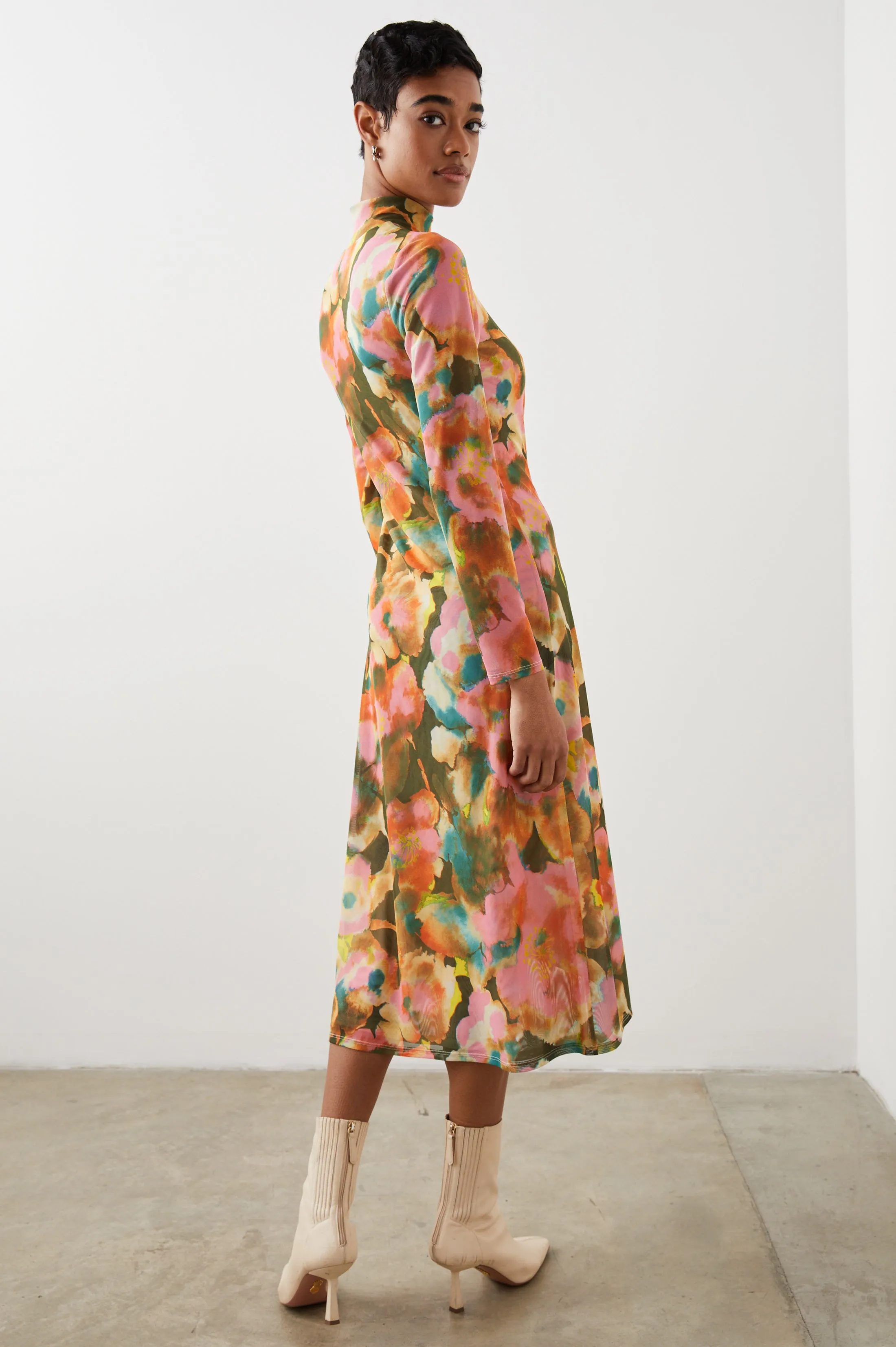 MONA DRESS - TERRA FLORAL