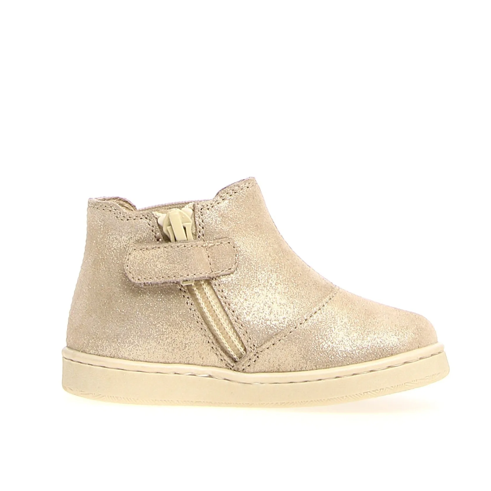 Naturino Girl's Glarny High Top Fantasy Sneakers, Platinum