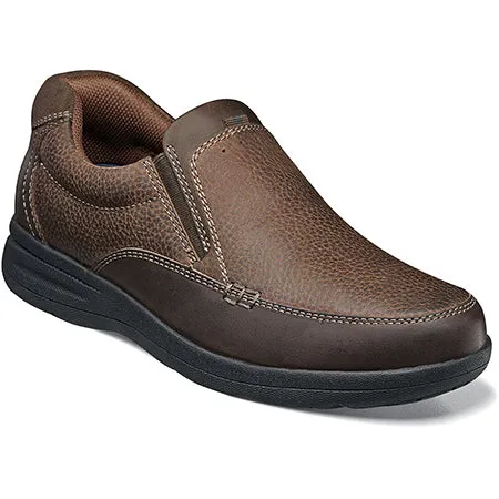 NUNN BUSH CAM SLIP ON CRAZY HORSE BROWN - MENS