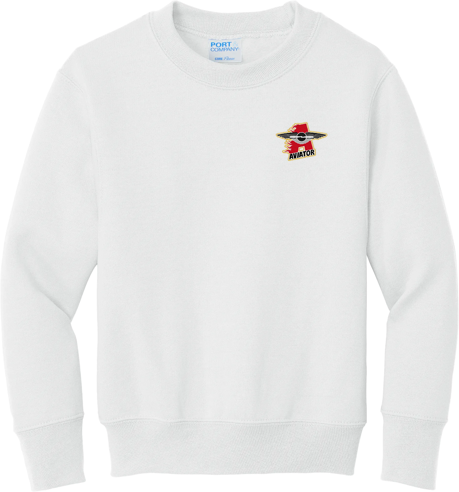 NY Aviators Youth Core Fleece Crewneck Sweatshirt