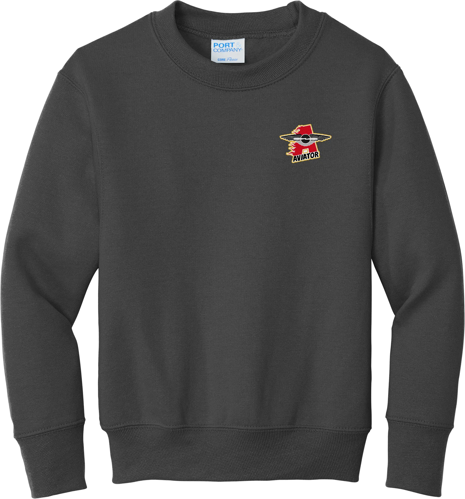 NY Aviators Youth Core Fleece Crewneck Sweatshirt