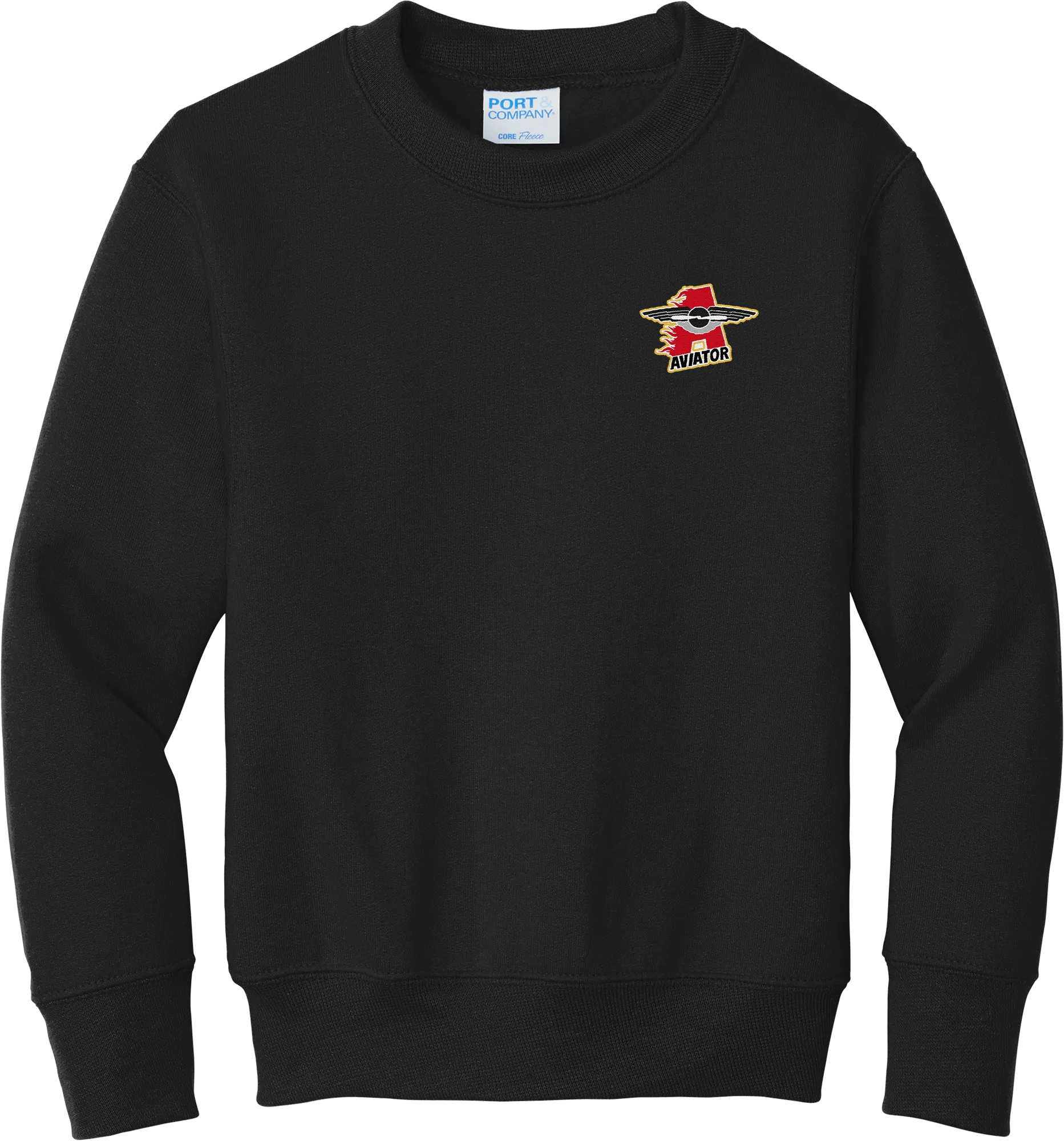 NY Aviators Youth Core Fleece Crewneck Sweatshirt