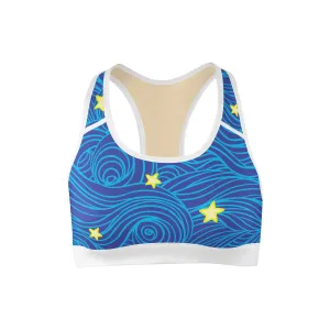 Ocean Stars Sports Bra
