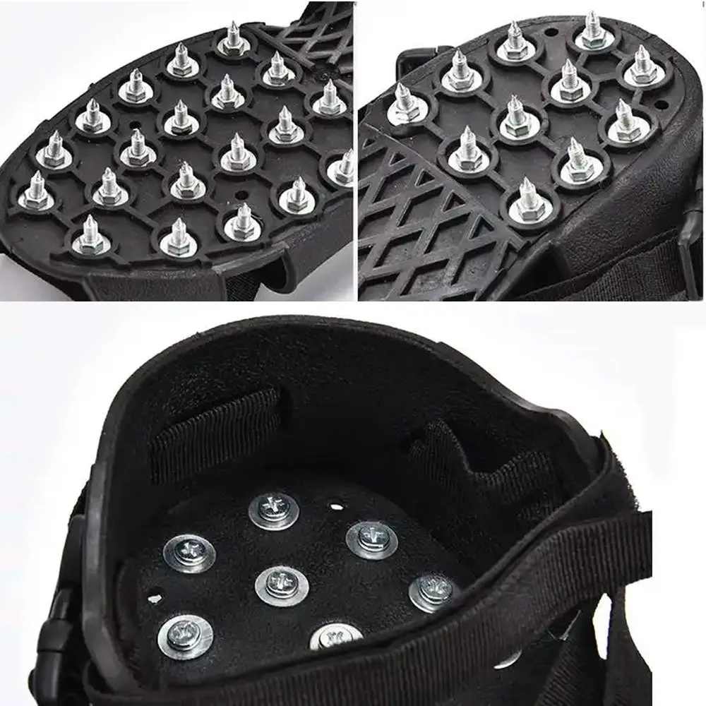 PaintAccess Soft Rubber Spiked Shoes for Floor Painting