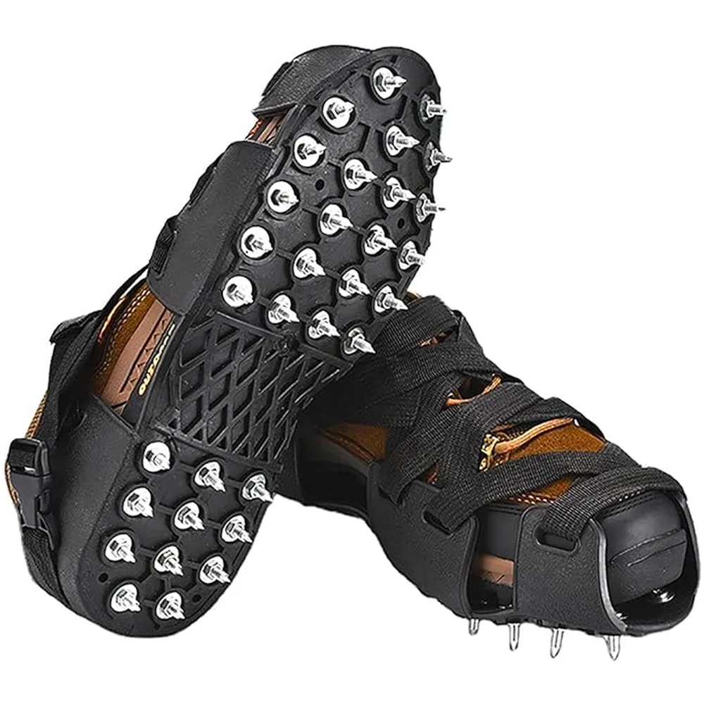 PaintAccess Soft Rubber Spiked Shoes for Floor Painting