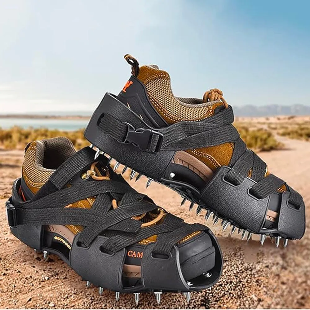 PaintAccess Soft Rubber Spiked Shoes for Floor Painting
