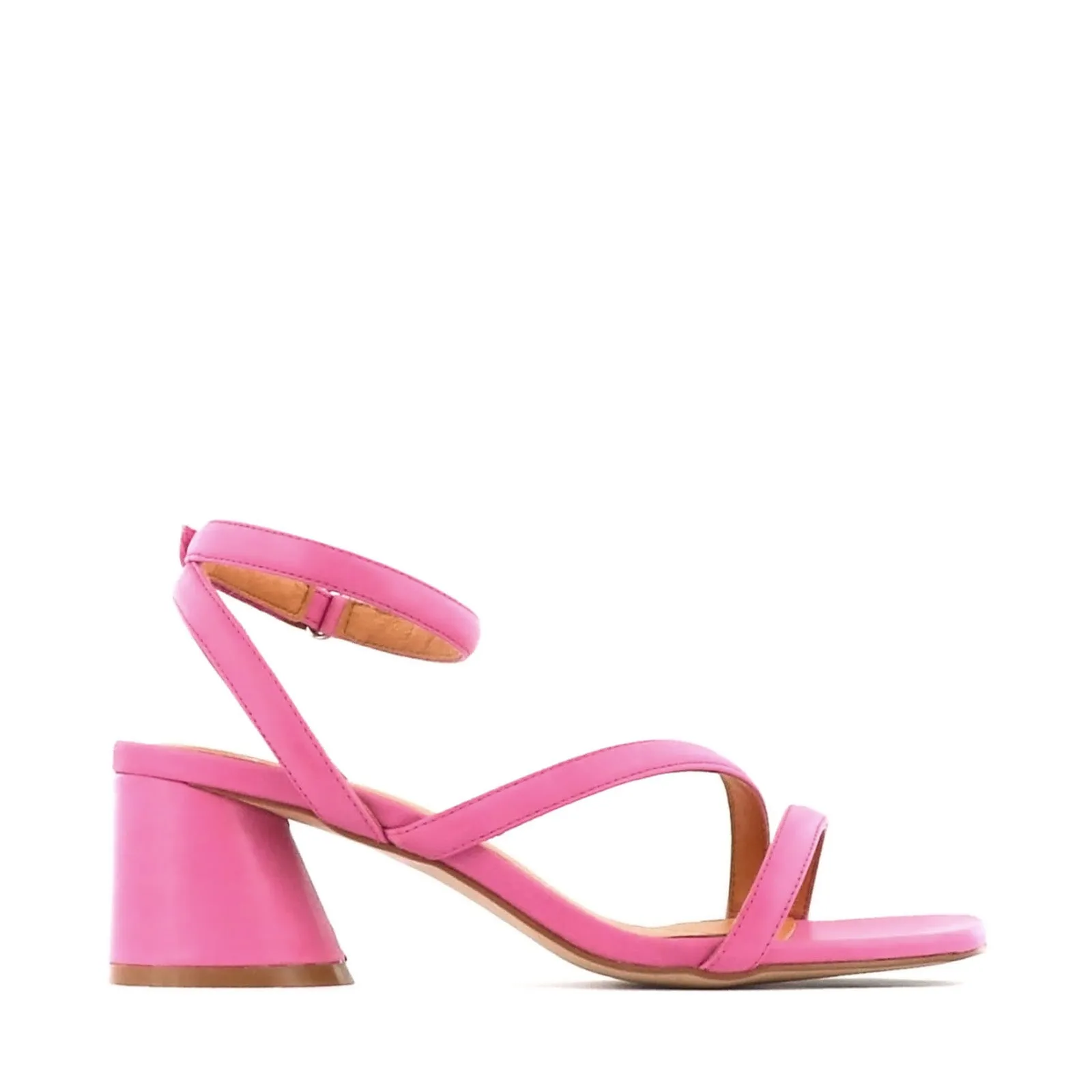 PETRICIA BLOCK HEEL SANDAL LEATHER