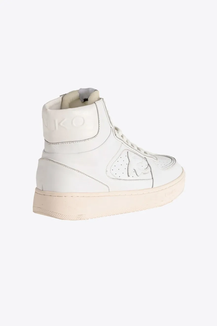 PINKO HIGH BASKET SNEAKERS COLOR