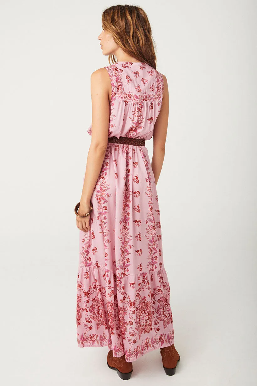 Rebel Spirit Button Through Maxi Dress