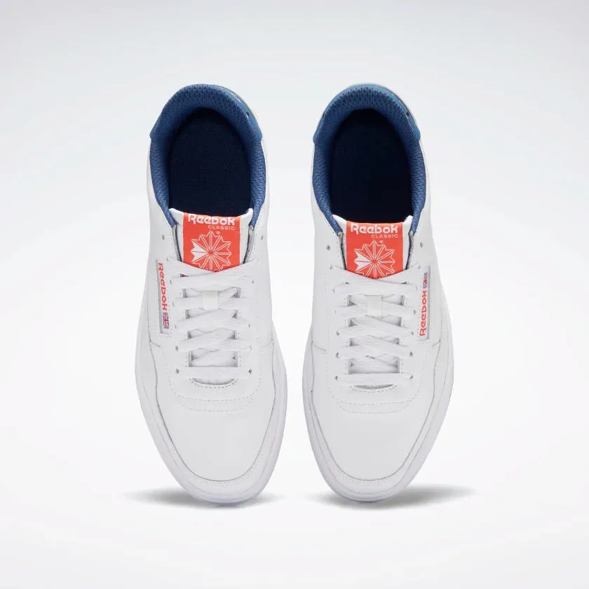 Reebok Court Peak - Cloud White / Dynamic Red / Batik Blue