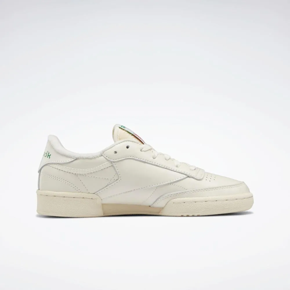 Reebok Footwear Women Club C 85 Vintage Shoes CHALK/ALABASTER/GLEN GREEN