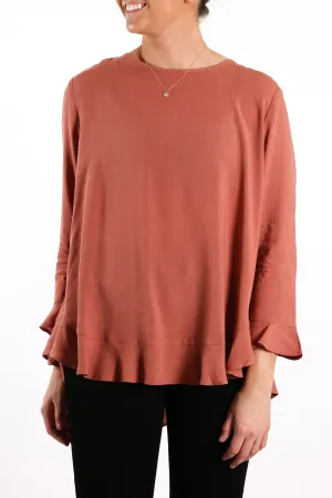 Ruffle Top Copper