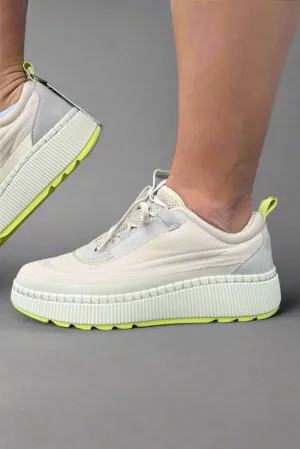 Sayah Waterproof Platform Sneaker - Oyster Taupe
