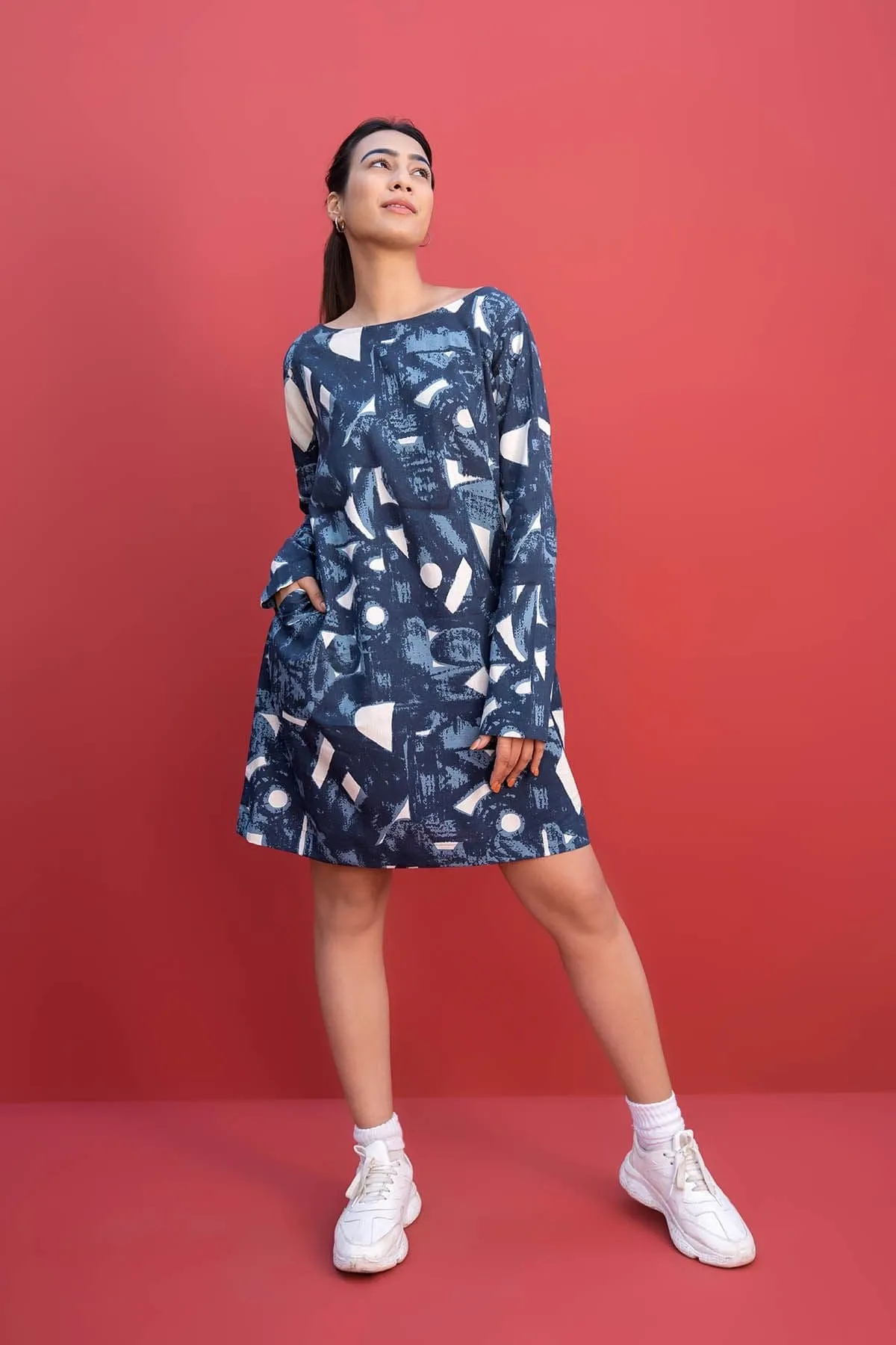 Shay Short Dress (Blue Bae)
