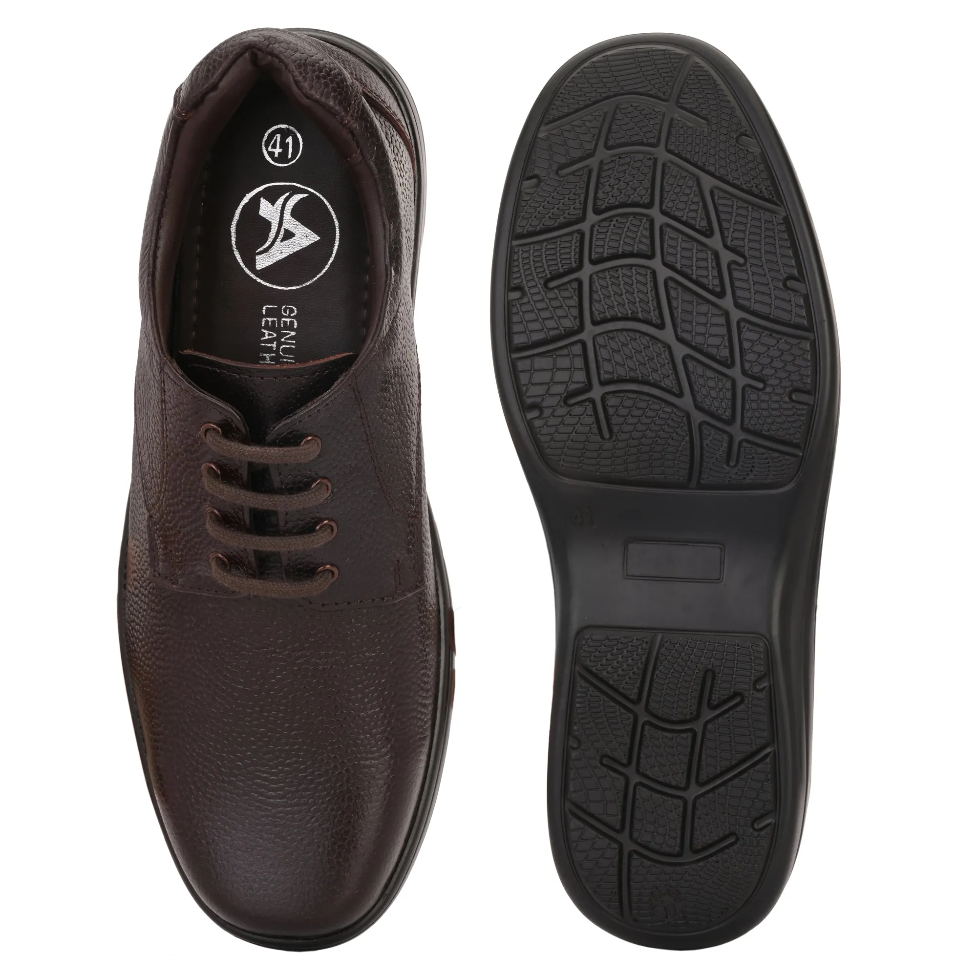 Skilled Full Grain Leather Derby Lace Ups