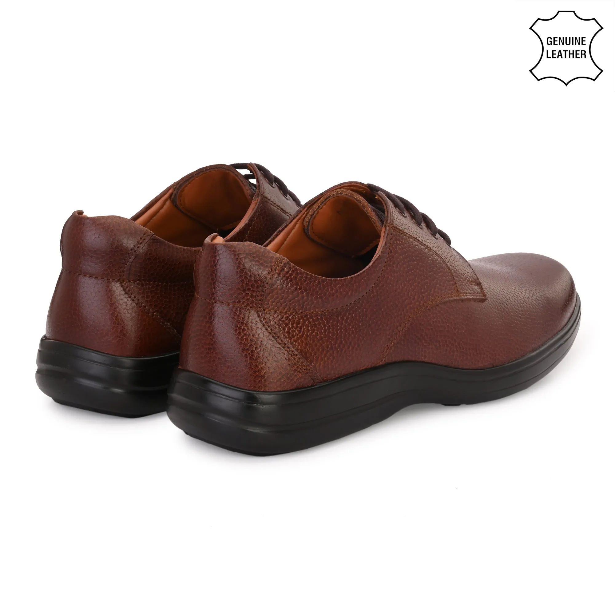 Skilled Full Grain Leather Derby Lace Ups