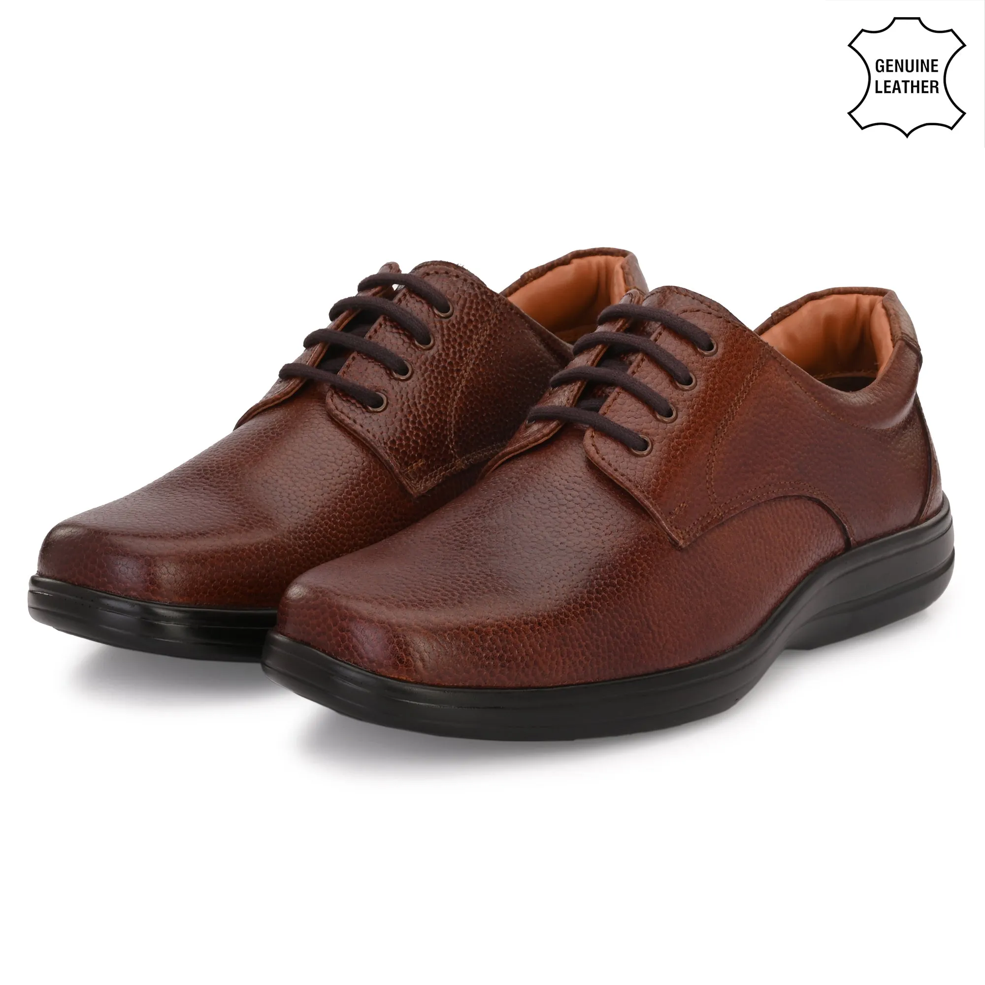Skilled Full Grain Leather Derby Lace Ups