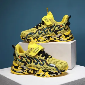 Spring Children Breathable Mesh Sneakers Sports Running Tennis Shoes