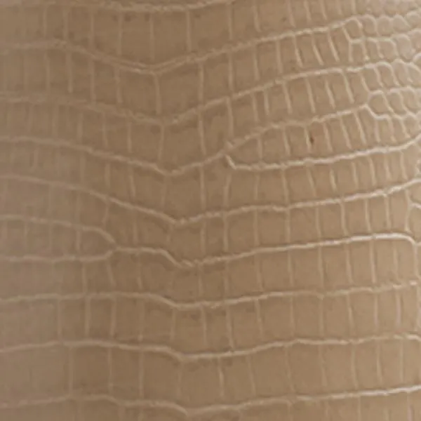 Timsah Croc Texture Thigh-High Boots - Nadia x FTF