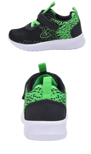 Toddlers Boy Tennis/Black-Grn-23007
