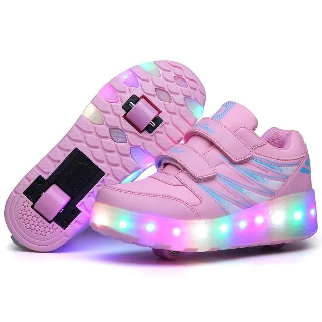Verenice Girls' Roller Sneaker