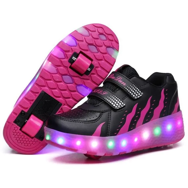 Verenice Girls' Roller Sneaker