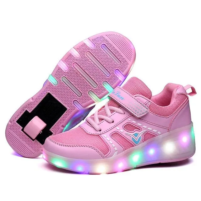Verenice Girls' Roller Sneaker