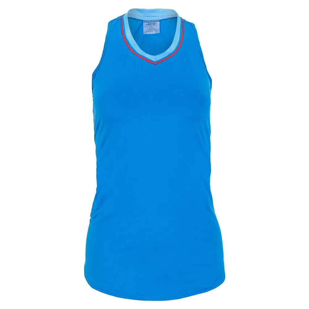 Women's Performance Tennis Tank Classic Blue