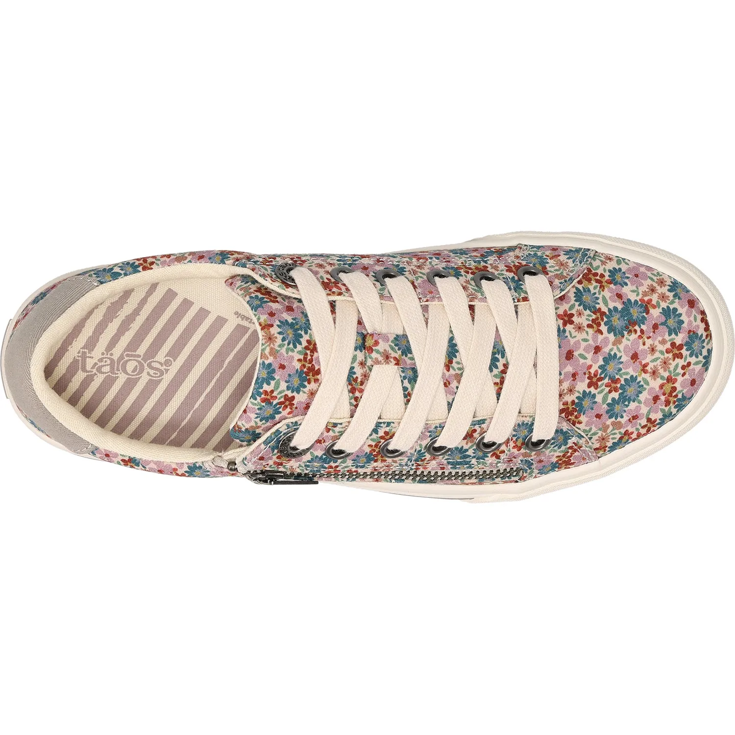 Women's Taos Z Soul Mauve Floral Multi Canvas
