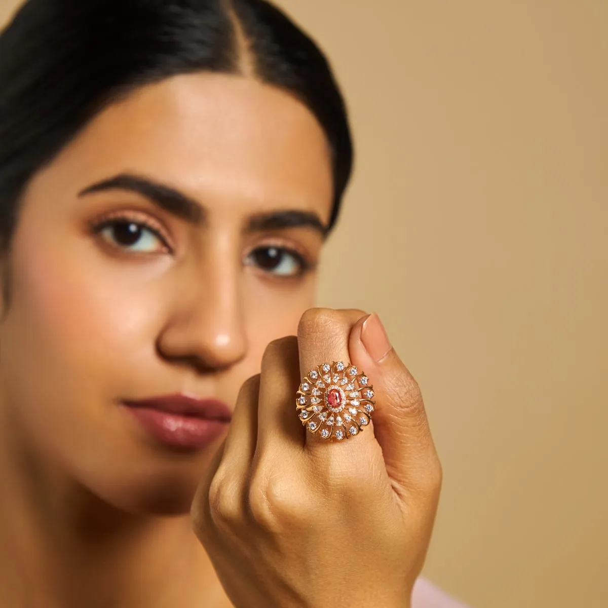 Zircon Finger Ring 170167